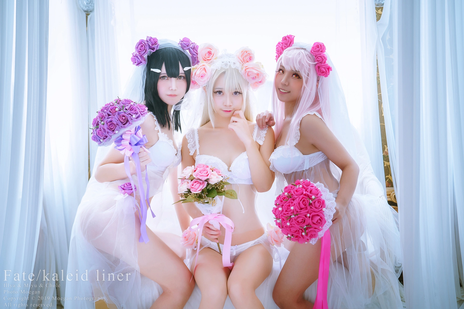 沖田凜花Rinka NO.046 &鈴鈴Yakira鬼姬Oni HimeWedding Bikini ver 2